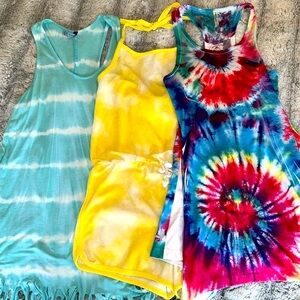 Girls Bathing Suit Cover-up Bundle (3 items) - Size Medium 7/8